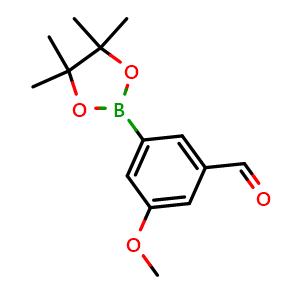 3-Methoxy-5-(4,4,5,5-tetramethyl-1,3,2-dioxaborolan-2-yl)benzaldehyde