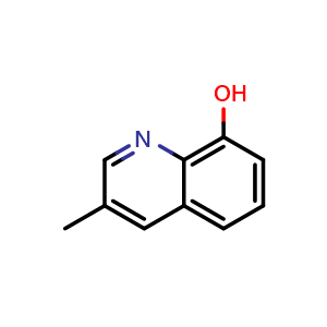 Chemical structure of 3-methyl-8-hydroxyquinoline , CAS 75457-13-5, AChemBlock X178375