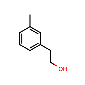 Chemical structure of 3-Methylphenethyl alcohol , CAS 1875-89-4, AChemBlock X178378