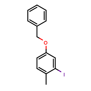 4-(Benzyloxy)-2-iodo-1-methylbenzene