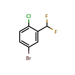 4-Bromo-1-chloro-2-(difluoromethyl)benzene