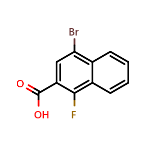 4-Bromo-1-fluoro-2-naphthoic acid