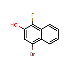 4-Bromo-1-fluoronaphthalen-2-ol