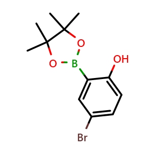 4-Bromo-2-(4,4,5,5-tetramethyl-1,3,2-dioxaborolan-2-yl)phenol