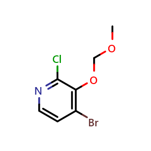 4-Bromo-2-chloro-3-(methoxymethoxy)pyridine