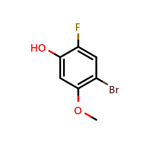 4-Bromo-2-fluoro-5-methoxyphenol