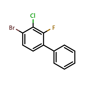 4-Bromo-3-chloro-2-fluoro-1,1'-biphenyl