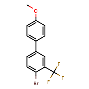 4-bromo-4'-methoxy-3-(trifluoromethyl)-1,1'-biphenyl