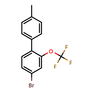 4-Bromo-4'-methyl-2-(trifluoromethoxy)-1,1'-biphenyl