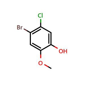 4-bromo-5-chloro-2-methoxyphenol