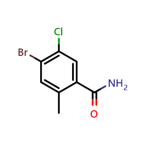 4-Bromo-5-chloro-2-methylbenzamide