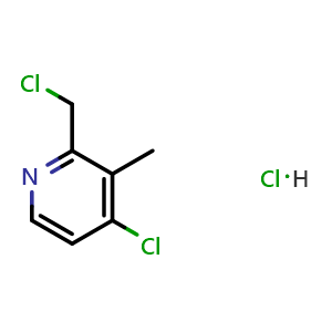 4-chloro-2-(chloromethyl)-3-methylpyridine hydrochloride  (Rabeprazole Impurity）