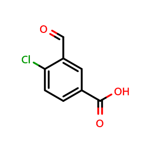 4-chloro-3-formylbenzoic acid