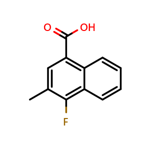 4-Fluoro-3-methyl-1-naphthoic acid