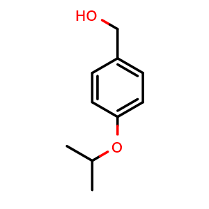 Chemical structure of 4-Isopropoxybenzyl alcohol , CAS 82657-71-4, AChemBlock X179202
