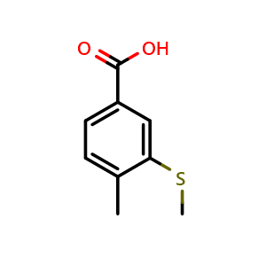 4-methyl-3-(methylthio)benzoic acid