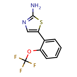 5-(2-(Trifluoromethoxy)phenyl)thiazol-2-amine