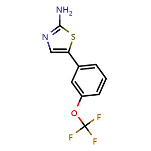 5-(3-(Trifluoromethoxy)phenyl)thiazol-2-amine