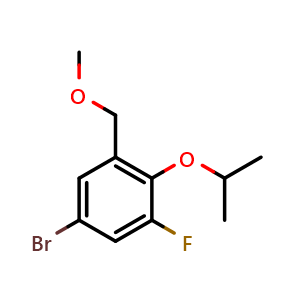 5-Bromo-1-fluoro-2-isopropoxy-3-(methoxymethyl)benzene