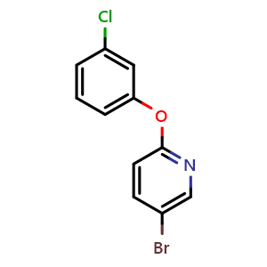 5-bromo-2-(3-chlorophenoxy)pyridine