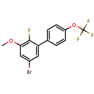 5-Bromo-2-fluoro-3-methoxy-4'-(trifluoromethoxy)-1,1'-biphenyl