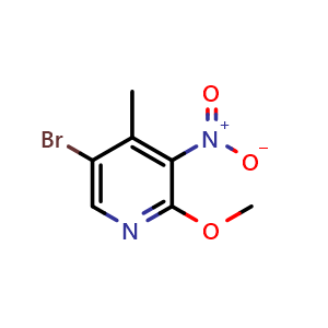 5-Bromo-2-methoxy-4-methyl-3-nitropyridine