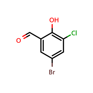 5-Bromo-3-chloro-2-hydroxybenzaldehyde