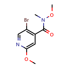 5-Bromo-N,2-dimethoxy-N-methylisonicotinamide