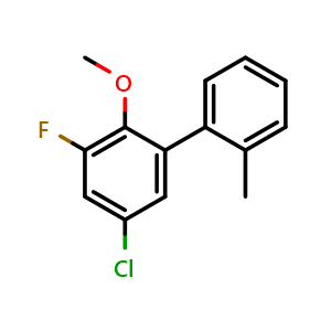 5-Chloro-3-fluoro-2-methoxy-2'-methyl-1,1'-biphenyl