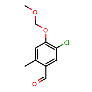5-Chloro-4-(methoxymethoxy)-2-methylbenzaldehyde