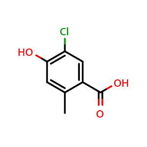 5-Chloro-4-hydroxy-2-methylbenzoic acid