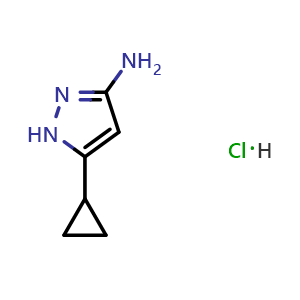 5-Cyclopropyl-1H-pyrazol-3-amine hydrochloride