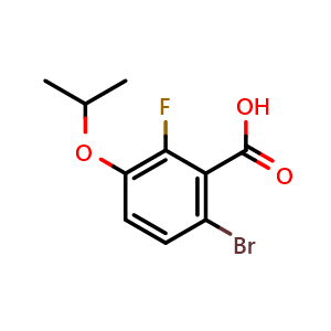 6-Bromo-2-fluoro-3-isopropoxybenzoic acid