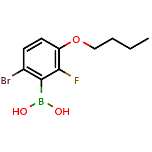 6-Bromo-3-butoxy-2-fluorophenylboronic acid