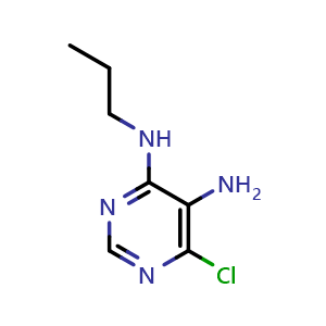 6-Chloro-N4-propyl-4,5-pyrimidinediamine