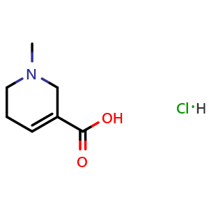 Chemical structure of Arecaidine hydrochloride , CAS 6018-28-6, AChemBlock X180175