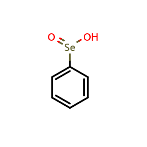 Chemical structure of benzeneseleninic acid , CAS 6996-92-5, AChemBlock X180178