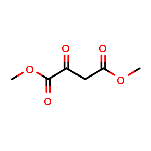 Chemical structure of dimethyl 2-oxobutanedioate , CAS 25007-54-9, AChemBlock X180239
