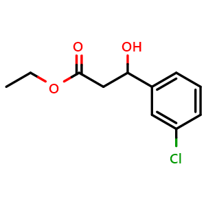 ethyl 3-(3-chlorophenyl)-3-hydroxypropanoate