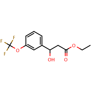 Ethyl 3-hydroxy-3-(3-(trifluoromethoxy)phenyl)propanoate