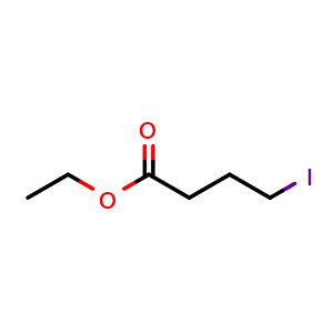 Chemical structure of Ethyl 4-iodobutanoate , CAS 7425-53-8, AChemBlock X180624