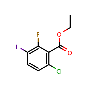 ethyl 6-chloro-2-fluoro-3-iodobenzoate