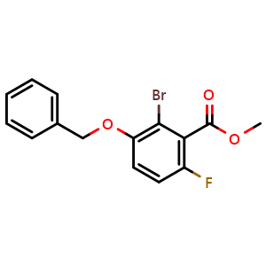 Methyl 2-bromo-3-(benzyloxy)-6-fluorobenzoate