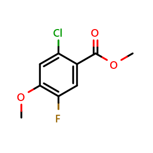Methyl 2-chloro-5-fluoro-4-methoxybenzoate