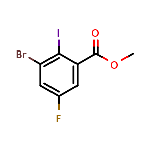 Methyl 3-bromo-5-fluoro-2-iodobenzoate