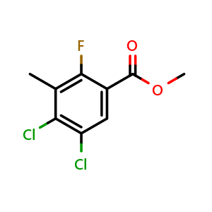 Methyl 4,5-dichloro-2-fluoro-3-methylbenzoate
