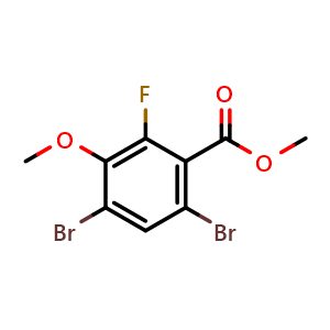 Methyl 4,6-dibromo-2-fluoro-3-methoxybenzoate