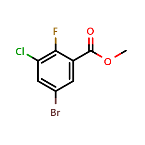 Methyl 5-bromo-3-chloro-2-fluorobenzoate