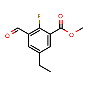 Methyl 5-ethyl-2-fluoro-3-formylbenzoate