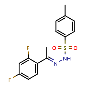 N'-(1-(2,4-difluorophenyl)ethylidene)-4-methylbenzenesulfonohydrazide